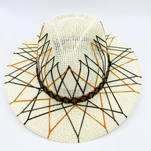 Load image into Gallery viewer, Mustard Web Sun Hat