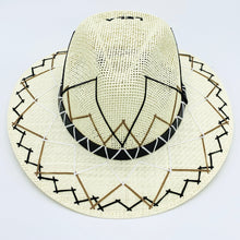 Load image into Gallery viewer, Neutral Shades ZigZag Sun Hat