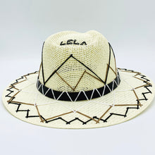 Load image into Gallery viewer, Neutral Shades ZigZag Sun Hat