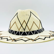 Load image into Gallery viewer, Neutral Shades ZigZag Sun Hat