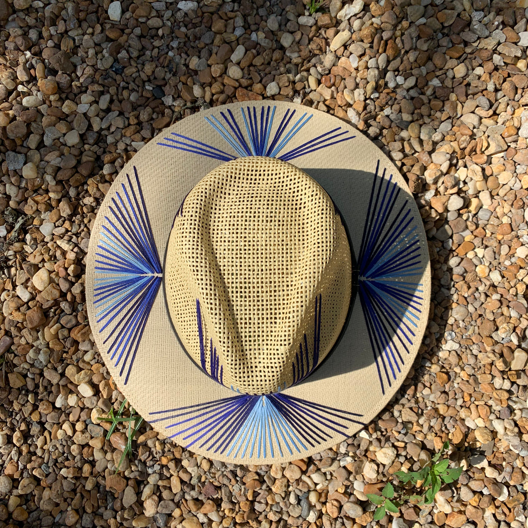 Caribbean Blue Sun Hat