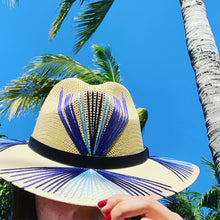 Load image into Gallery viewer, Caribbean Blue Sun Hat