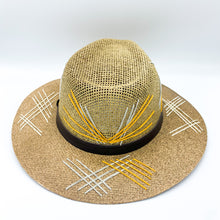 Load image into Gallery viewer, Earth tones Abstract Sun Hat