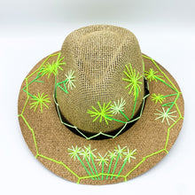 Load image into Gallery viewer, Neon Flowers Sun Hat