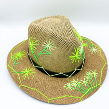 Load image into Gallery viewer, Neon Flowers Sun Hat