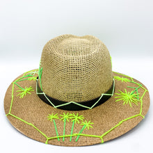 Load image into Gallery viewer, Neon Flowers Sun Hat