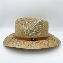 Load image into Gallery viewer, Earth Tones Feathers Sun Hat