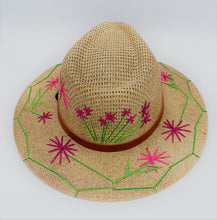 Load image into Gallery viewer, Floral Fucsia  Hat