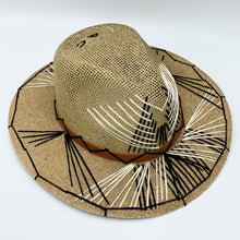 Load image into Gallery viewer, Black and Off White Boho Hat