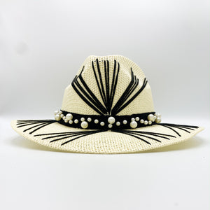 Boho Pearl Sun Hat LE