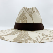 Load image into Gallery viewer, Tropical Painted Hat. Limited Edition. Beige