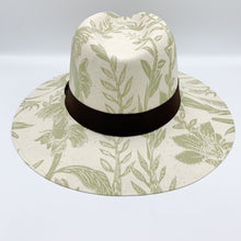 Load image into Gallery viewer, Tropical Painted Hat. Limited Edition. Eucaliptus