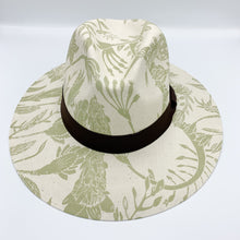 Load image into Gallery viewer, Tropical Painted Hat. Limited Edition. Eucaliptus