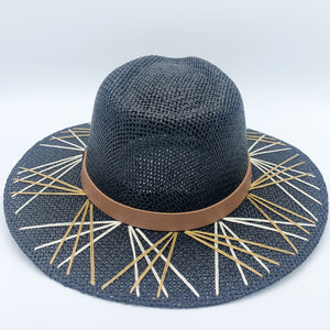 Boho Black Sun Hat