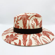 Load image into Gallery viewer, Tropical Painted Hat. Limited Edition. Red