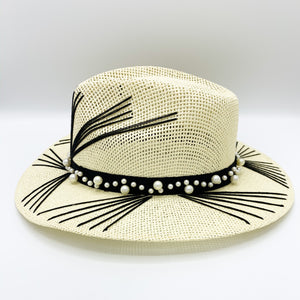 Boho Pearl Sun Hat LE