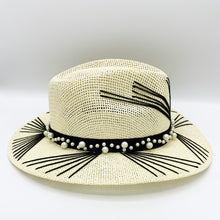 Load image into Gallery viewer, Boho Pearl Sun Hat LE