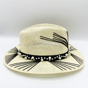 Boho Pearl Sun Hat LE