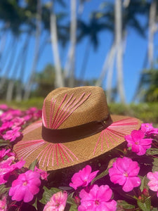 Pink Spring Fedora Sun Hat