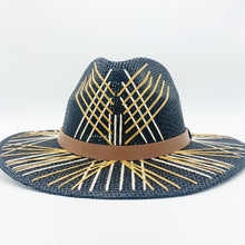 Load image into Gallery viewer, Boho Black Sun Hat