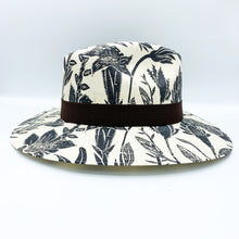 Load image into Gallery viewer, Tropical Painted Hat. Limited Edition. Black