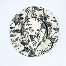 Load image into Gallery viewer, Tropical Painted Hat. Limited Edition. Black